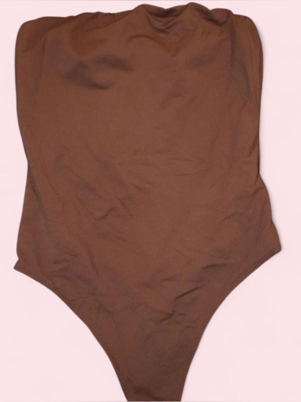 Aritzia Brown One-Piece Bodysuit